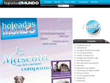 Tablet Screenshot of hojeadasalmundo.com
